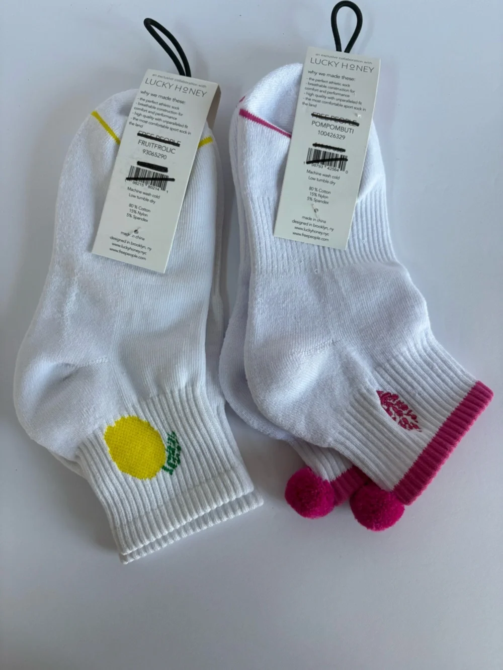 Set of 2 NWT Free People FP Movement Ankle Socks